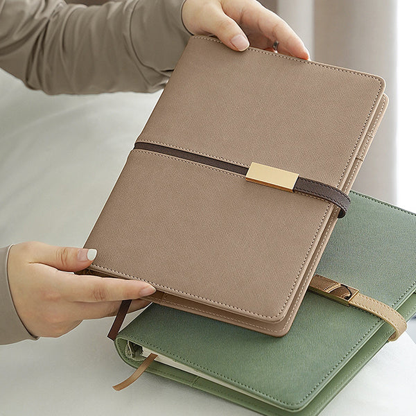 25K工商日誌-PU皮革商務筆記本