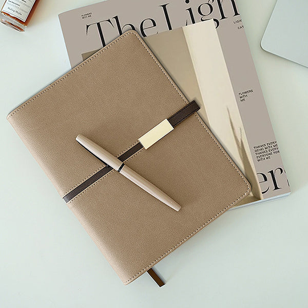 25K工商日誌-PU皮革商務筆記本