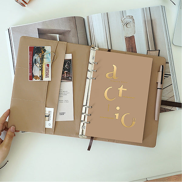 25K工商日誌-PU皮革商務筆記本