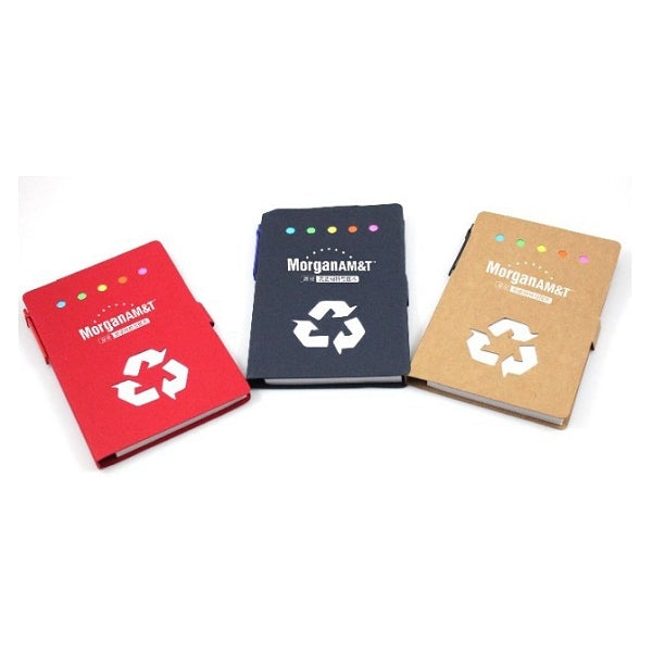 三合一附筆便利貼筆記本