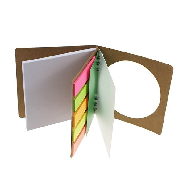 方形圓孔便利貼本