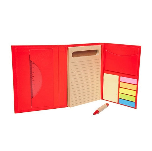 三折多功能便利貼筆記本