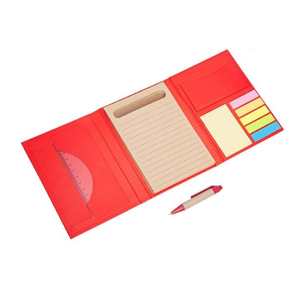 三折多功能便利貼筆記本