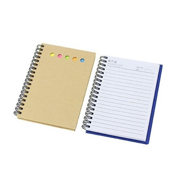 牛皮紙活頁便利貼記事本