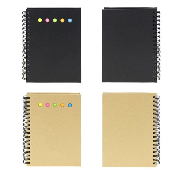 牛皮紙活頁便利貼記事本