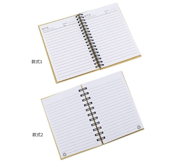 牛皮紙活頁便利貼記事本