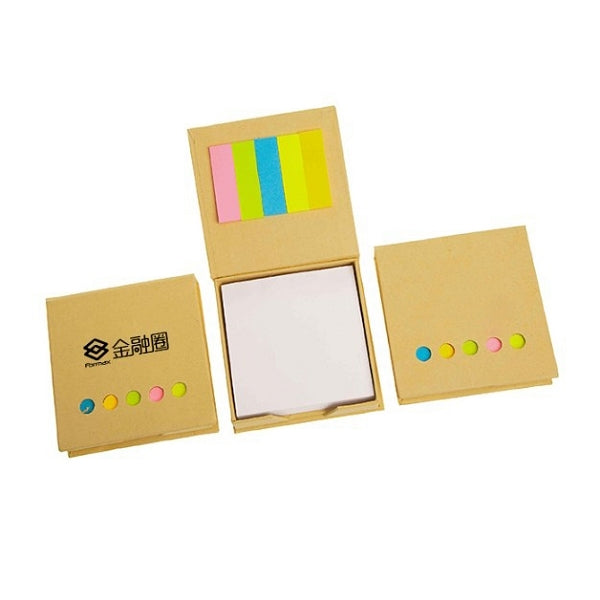 盒裝牛皮紙便利貼記事本