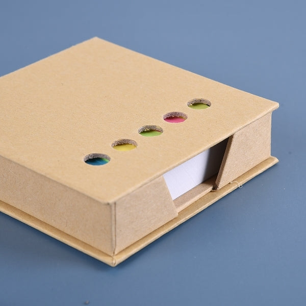 盒裝牛皮紙便利貼記事本