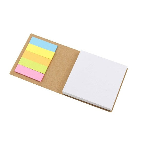 二合一牛皮紙便利貼本