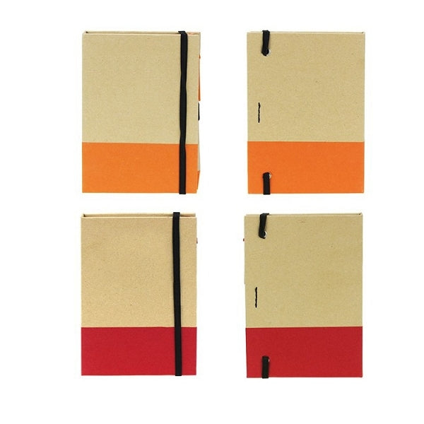 鬆緊綁帶附筆便利貼記事本