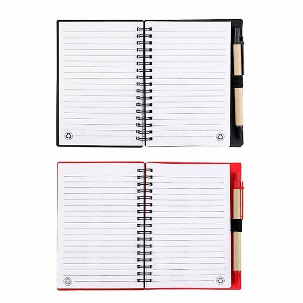多功能PP帶筆組合便利貼記事本
