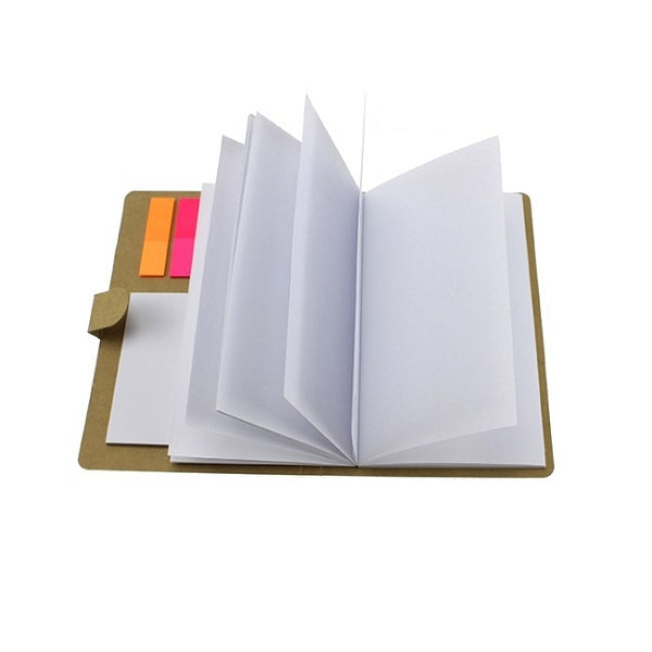 環保牛皮紙便利貼筆記本