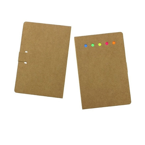 環保牛皮紙便利貼筆記本