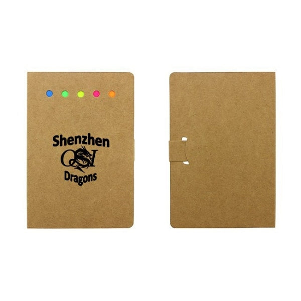 環保牛皮紙便利貼筆記本