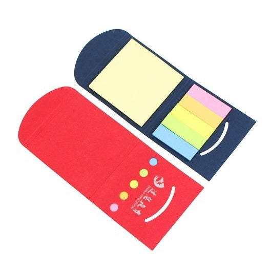 二合一笑臉造型便利貼