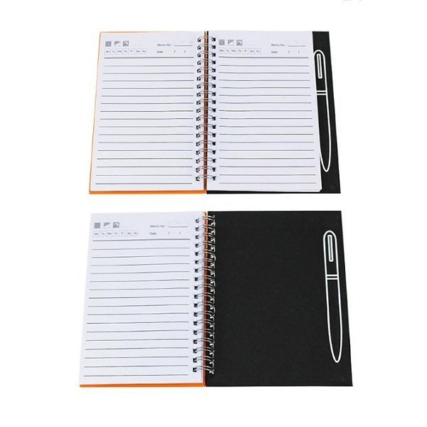 線圈磁性附筆便利貼筆記本