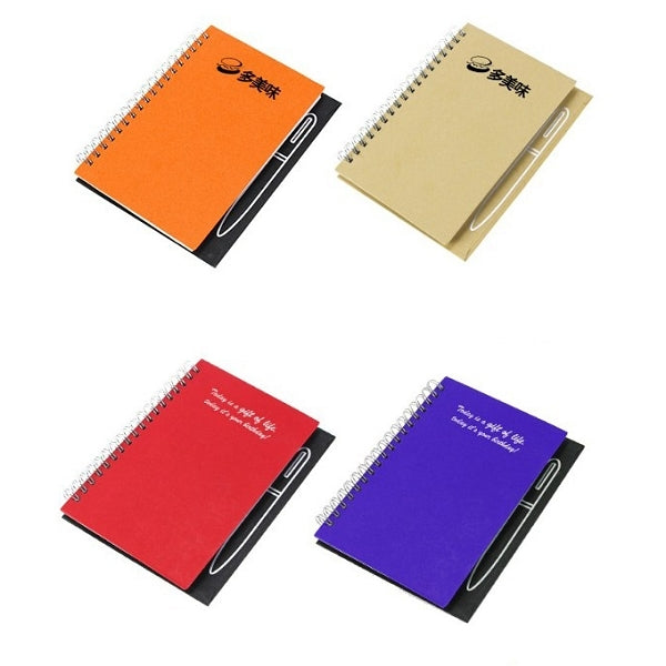 線圈磁性附筆便利貼筆記本