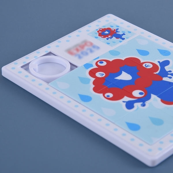 11.6x9.1cm10宮格華容道滑塊拼圖