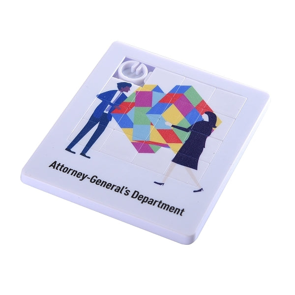 9x7.5cm滑塊拼圖益智玩具