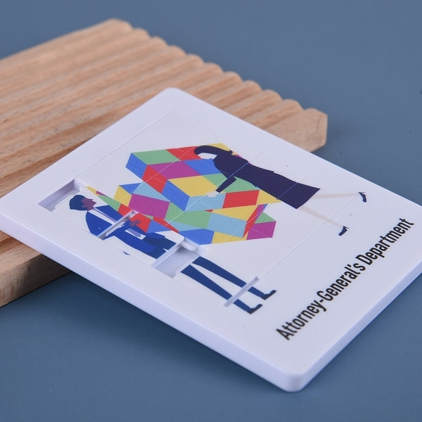 9x7.5cm滑塊拼圖益智玩具