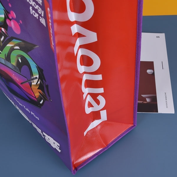 手提肩背兩用不織布覆膜袋