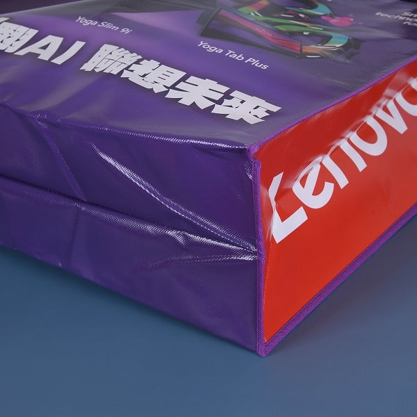 手提肩背兩用不織布覆膜袋