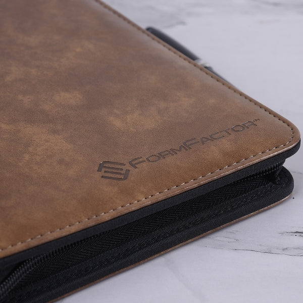 25K拉鍊包工商日誌-客製烙印商務筆記本