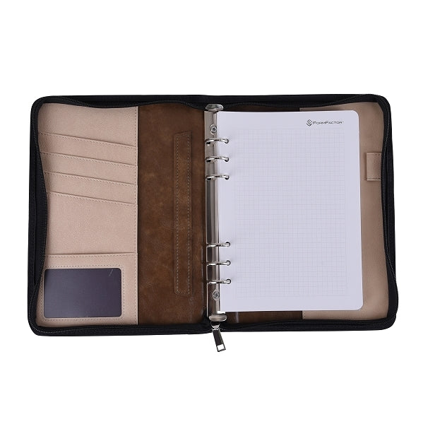 25K拉鍊包工商日誌-客製烙印商務筆記本