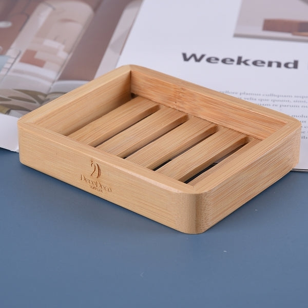 竹製肥皂盒-客製雷射雕刻