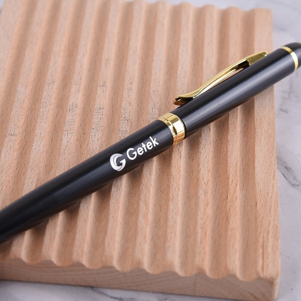 黑色磨砂霧面金屬筆