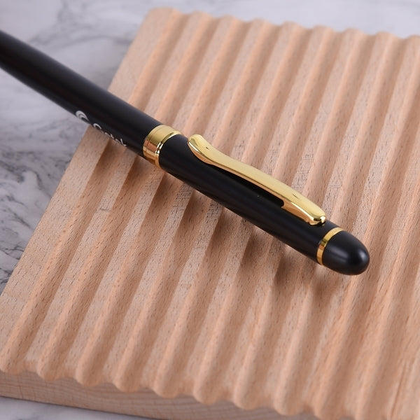 黑色磨砂霧面金屬筆
