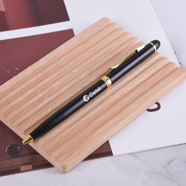 黑色磨砂霧面金屬筆