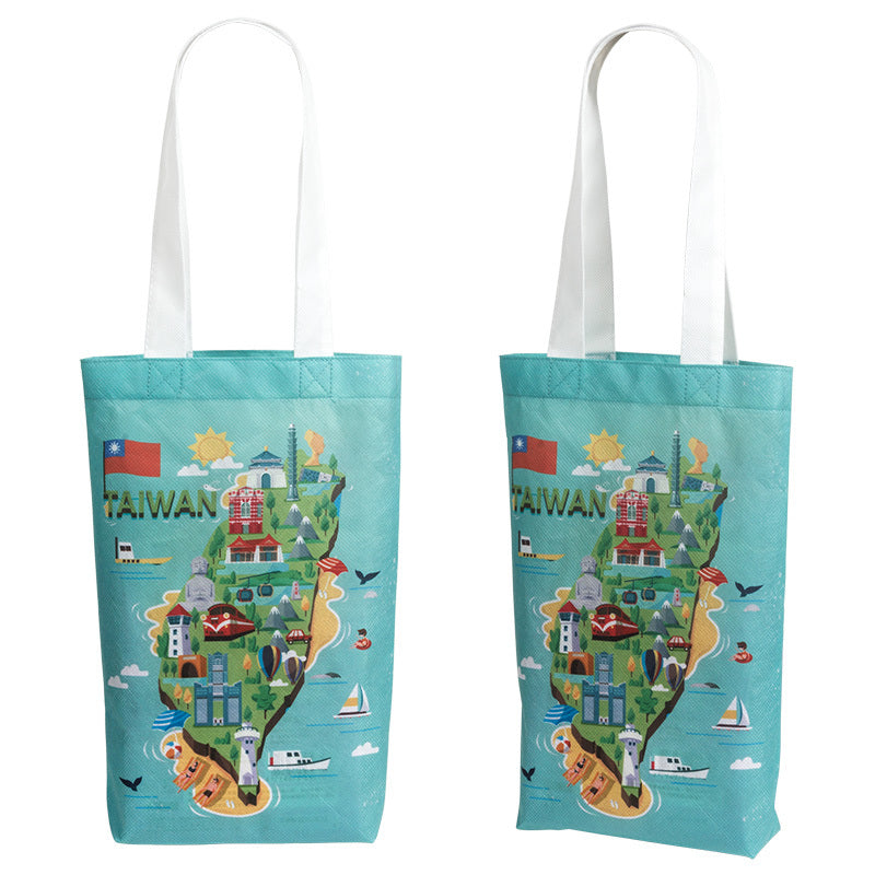 不織布袋21x30x5cm短提把