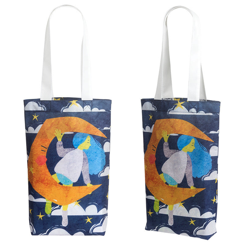 不織布袋21x30x5cm短提把