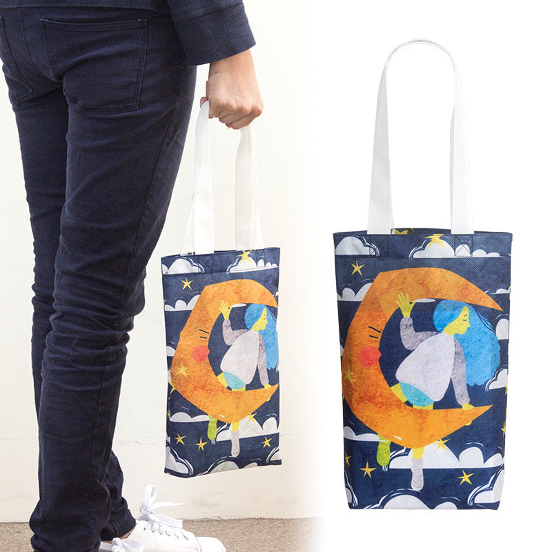 不織布袋21x30x5cm短提把