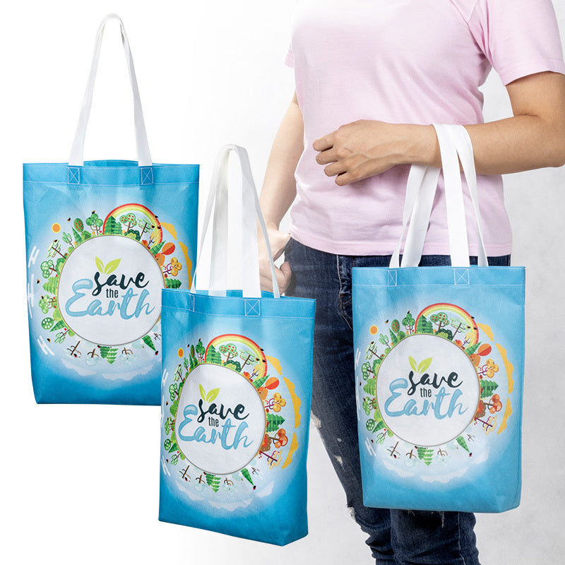 不織布袋28x34x8cm短提把