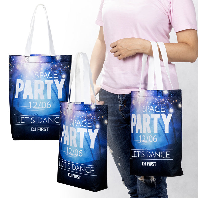 不織布袋28x34x8cm短提把