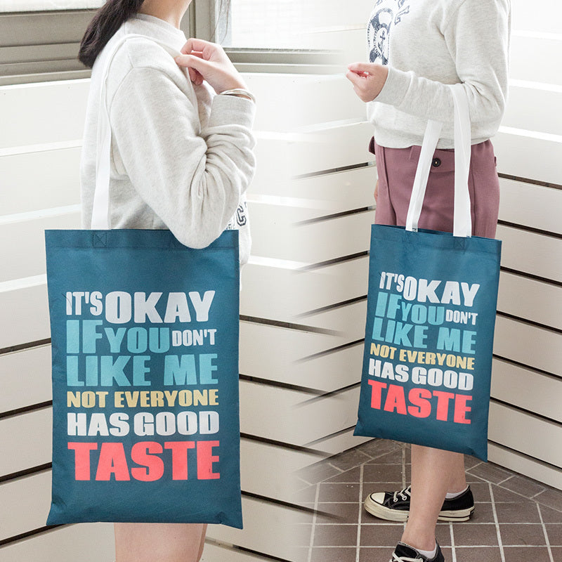 不織布袋30x45cm長提把