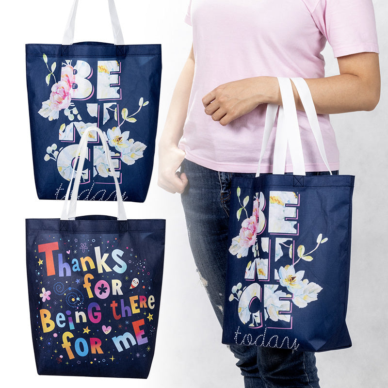 不織布袋36x35x12cm短提把