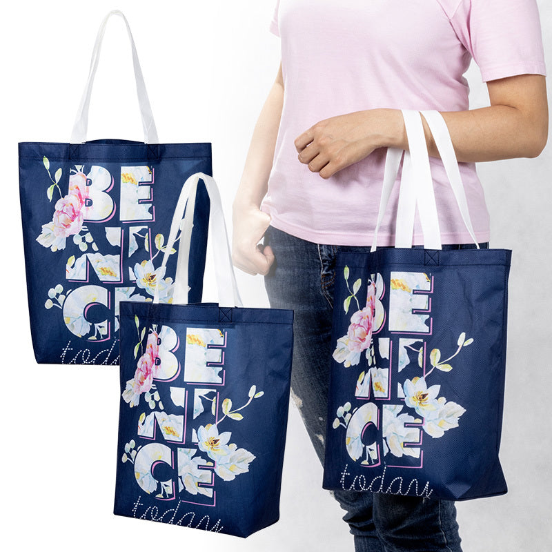 不織布袋36x35x12cm短提把