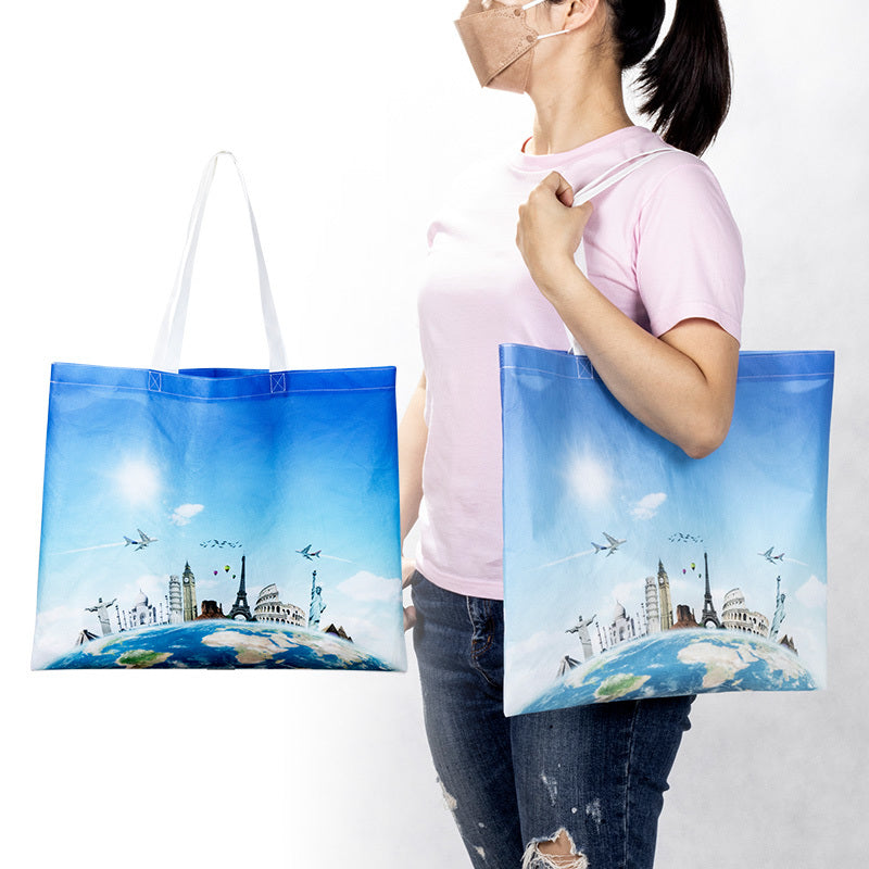 不織布袋48x40cm長提帶