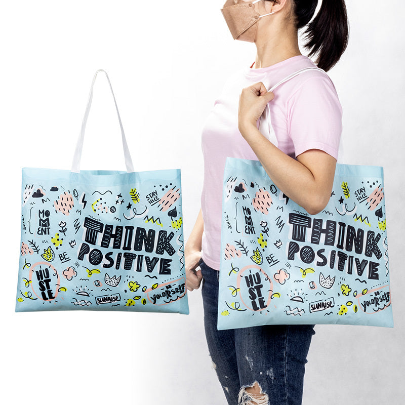 不織布袋48x40cm長提帶