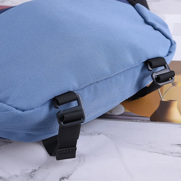 滌綸多隔層大容量斜垮包