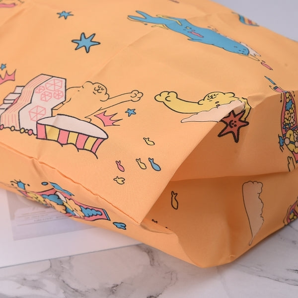 75D雙透布摺疊手提收納袋