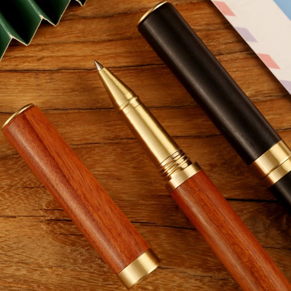 黃銅檀木圓珠筆