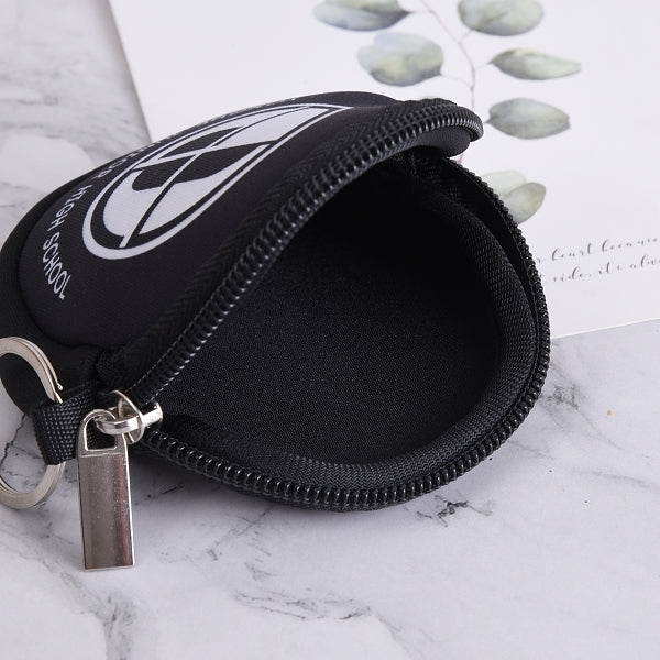 潛水布鑰匙圈零錢包