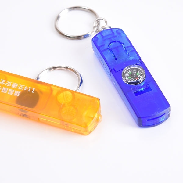 4合1多功能手電筒LED求生哨子