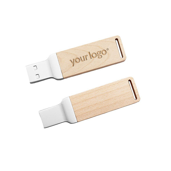 簡約造型木質隨身碟