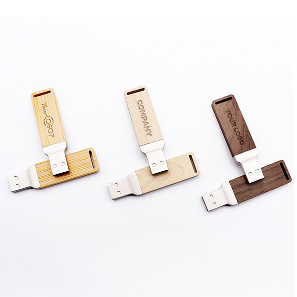 簡約造型木質隨身碟