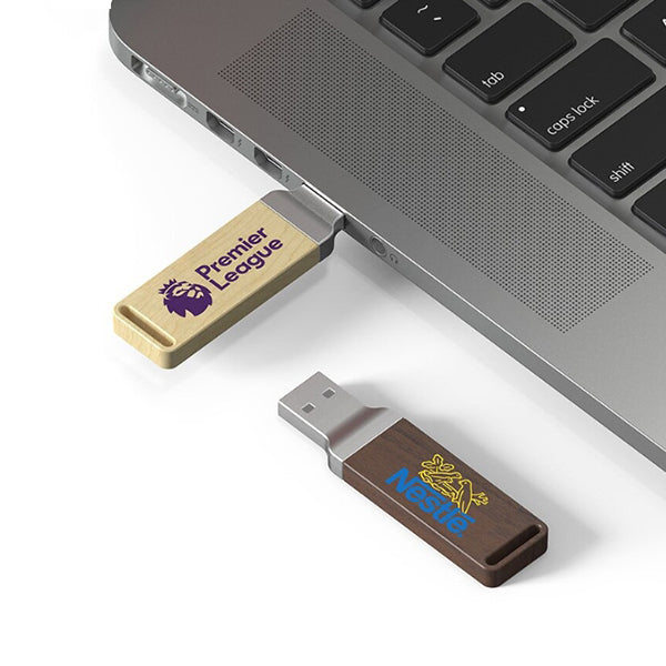 簡約造型木質隨身碟